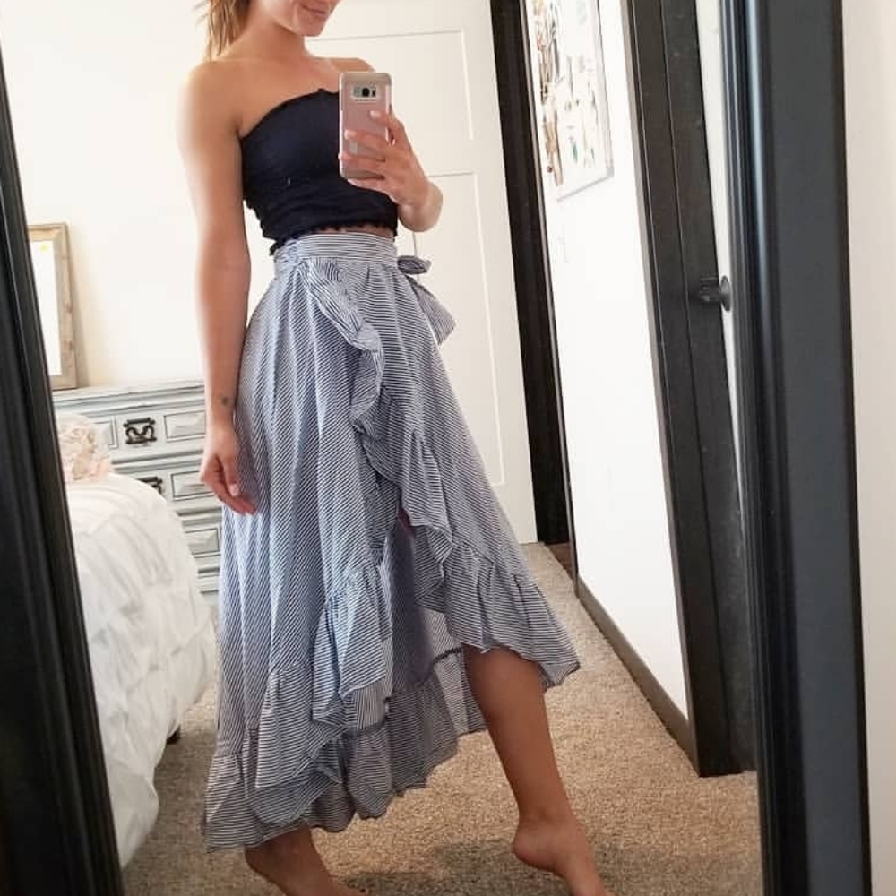 Flowy Wrap Skirt